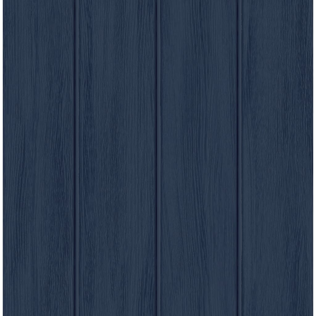 Seabrook Designs Faux Wood Panel Prepasted Wallpaper - 20.5 in. W x 33 ft. L