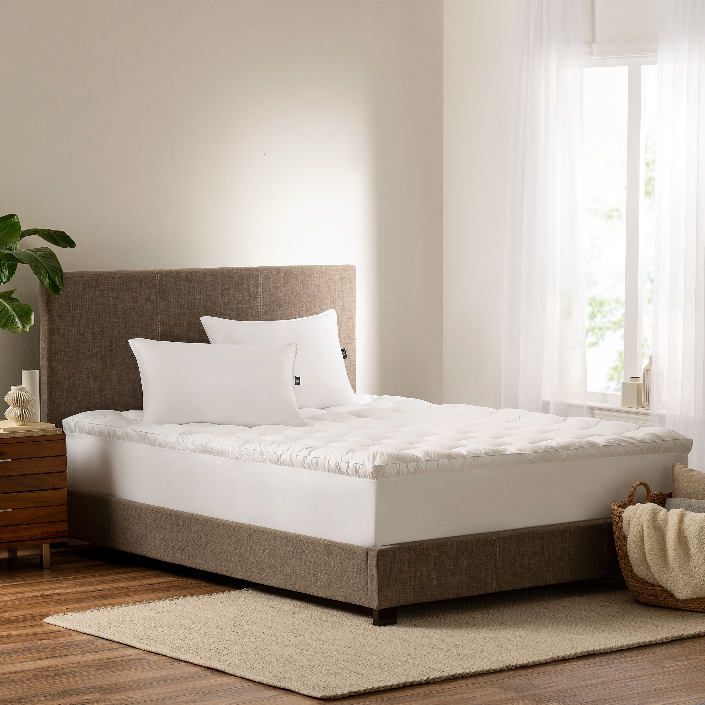 Serta down illusion medium bed pillow sale