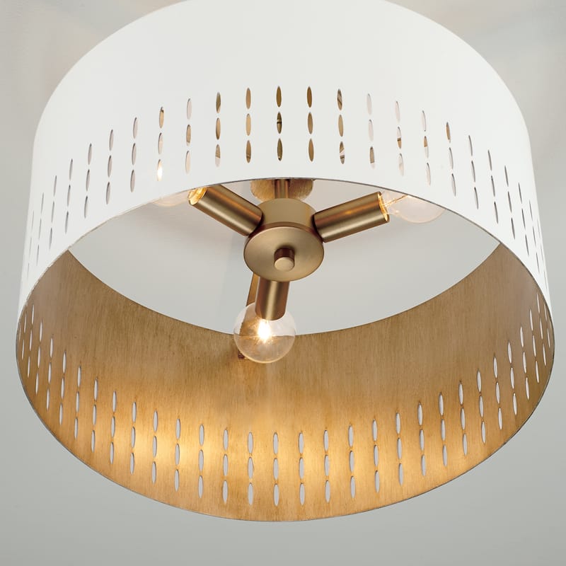 Dash 3-light Convertible Semi-Flush/ Pendant