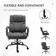 preview thumbnail 7 of 7, High Back Big and Tall Executive Office Chair, Ergonomic Computer Desk Chair, Adjustable Height Desk Chair with Wheels - N/A
