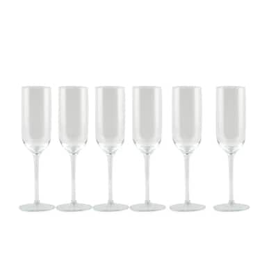 V Nason & C Set of 6 Designer Glassware Crockery Flute Wine Serving