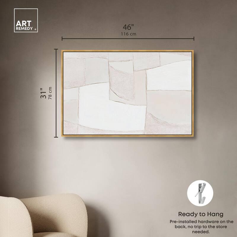 Veiled Calm Canvas by Art Remedy