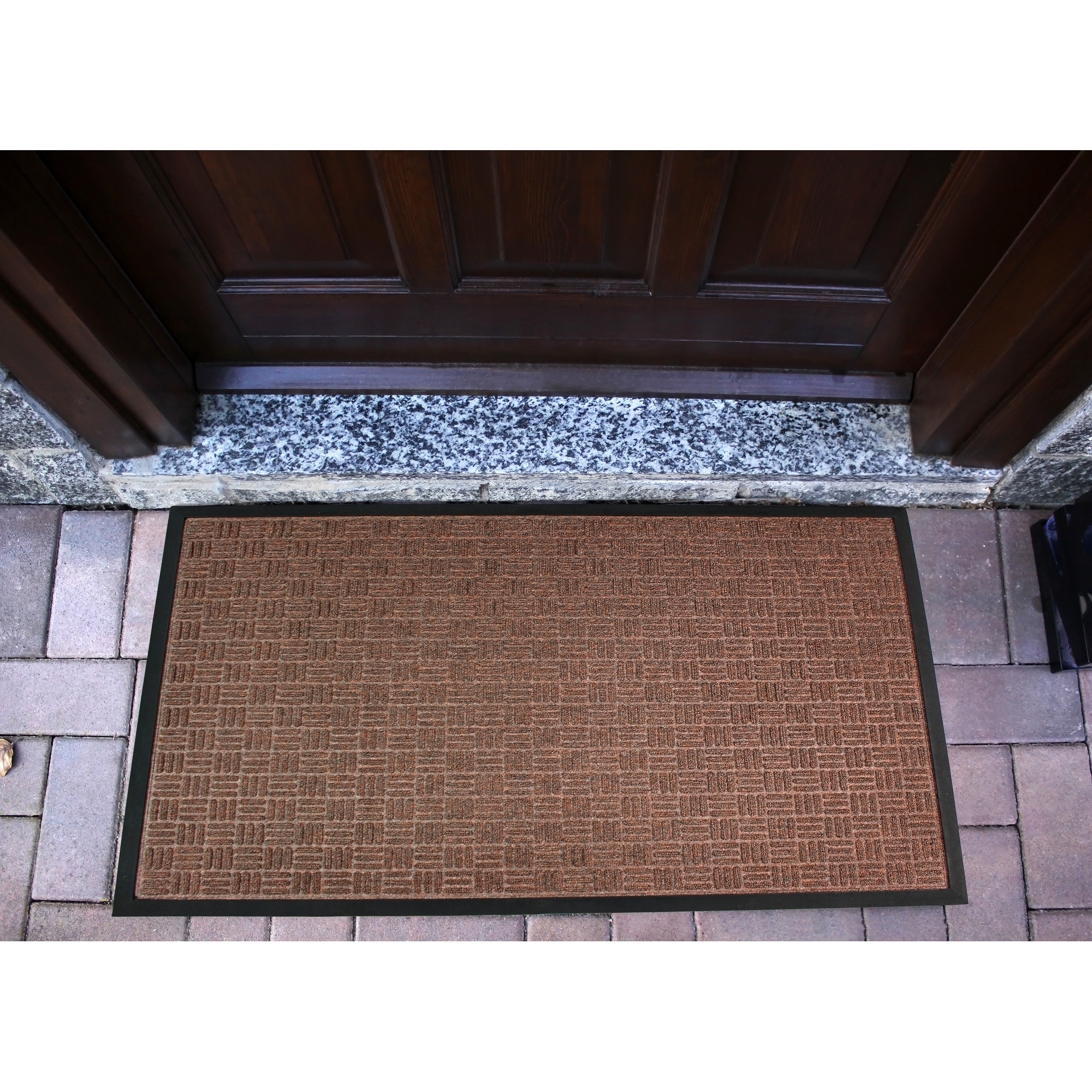Brighaus Large Outdoor Indoor Door Mat - Non-Slip Heavy Duty Front