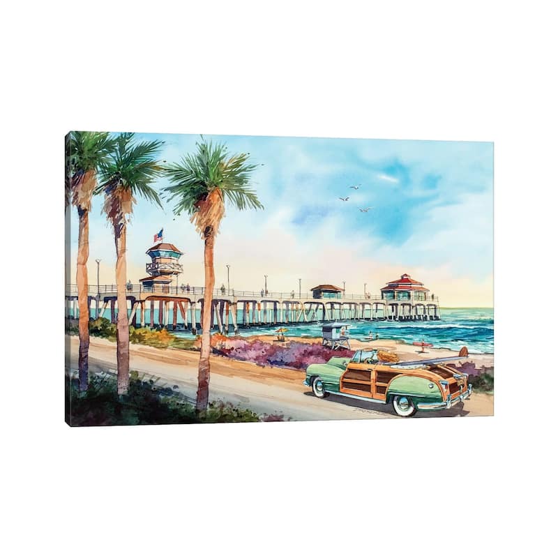 iCanvas "H.B. Crusin'" by Bill Drysdale Canvas Print