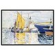 preview thumbnail 2 of 8, Oliver Gal 'Venice The Giudecca' Nautical and Coastal Yellow Wall Art Canvas Print