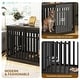 preview thumbnail 13 of 38, Moasis Extra Large Dog Crate Furniture with Sliding Doors