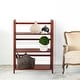 preview thumbnail 38 of 68, Porch & Den Edgemont Folding Stackable 27.5-inch Bookcase