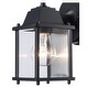 preview thumbnail 5 of 9, Trans Globe Lighting Purisima Mission 1 Light Lantern Outdoor Wall