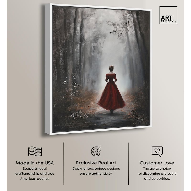 Lost in the Mist I Canvas by Art Remedy