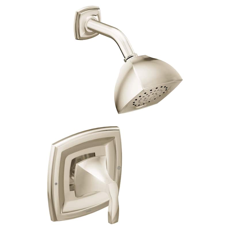 Moen Voss Single Handle Posi-Temp Pressure Balanced Shower Trim with - Polished Nickel