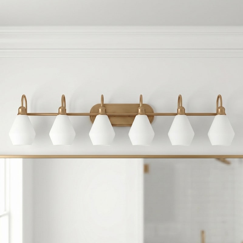 Acroma 6-Light Modern Farmhouse Bathroom Vanity Light