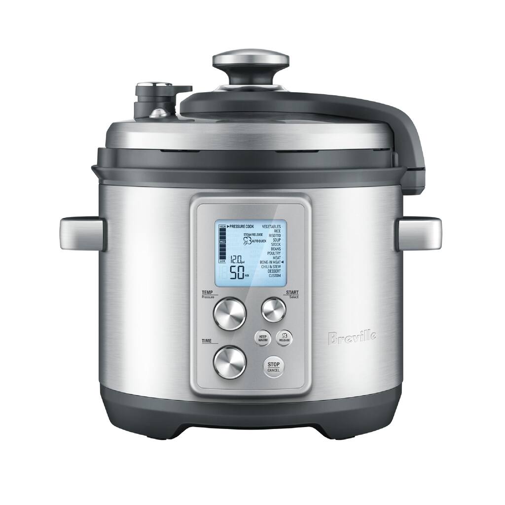 Fast Slow Pro Slow Cooker, Brushed Stainless Steel