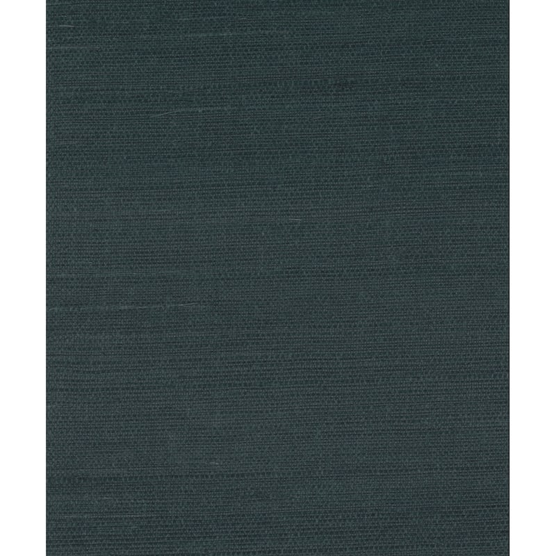 Seabrook Designs Deep Ocean Blue Sisal Unpasted Wallpaper - 36 in W x 24 ft. L - 36 in W x 24 ft. L - Deep Ocean Blue