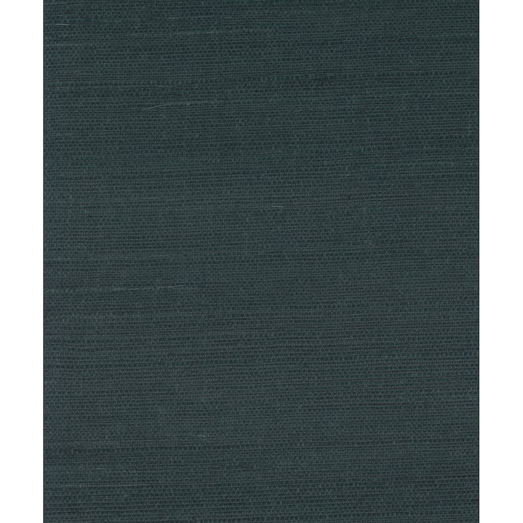 Seabrook Designs Deep Ocean Blue Sisal Unpasted Wallpaper - 36 in W x 24 ft. L