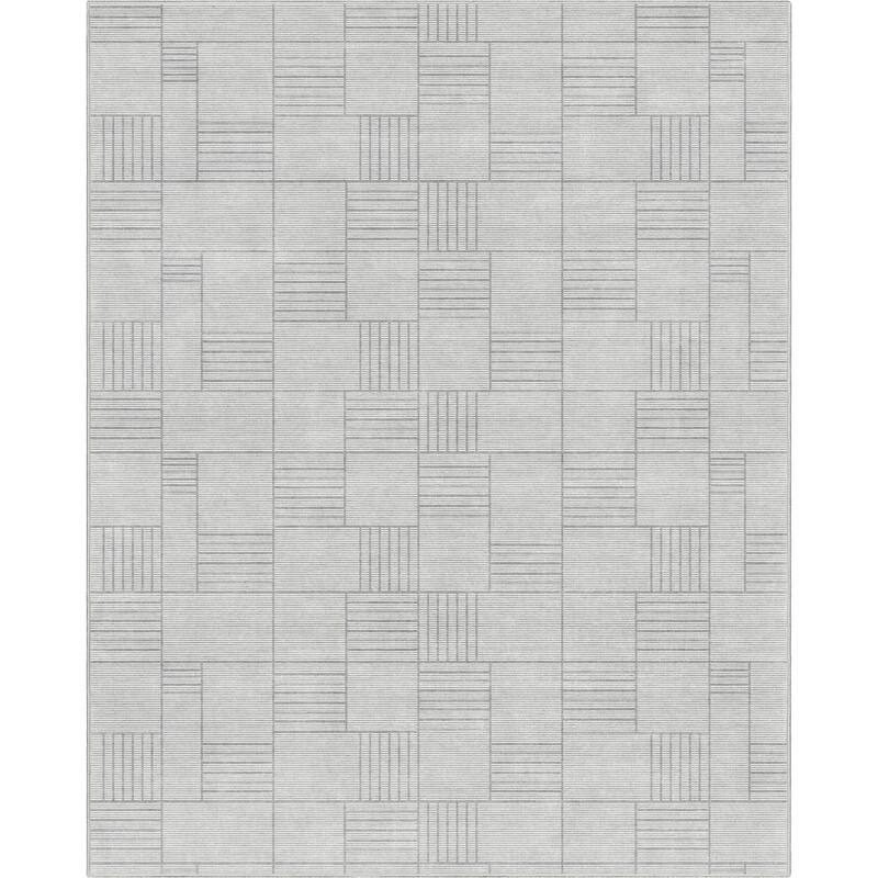 Well Woven Apollo Elemental Clay Modern Abstract Low Pile Area Rug