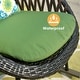 preview thumbnail 14 of 30, OVIOS 3-piece Patio Rocking Chair Bistro Set with Glass Coffee Table