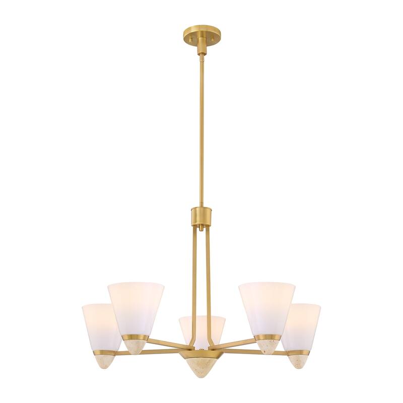 Savoy House 1-7265-5 Kohlman 5 Light 30" Wide Chandelier