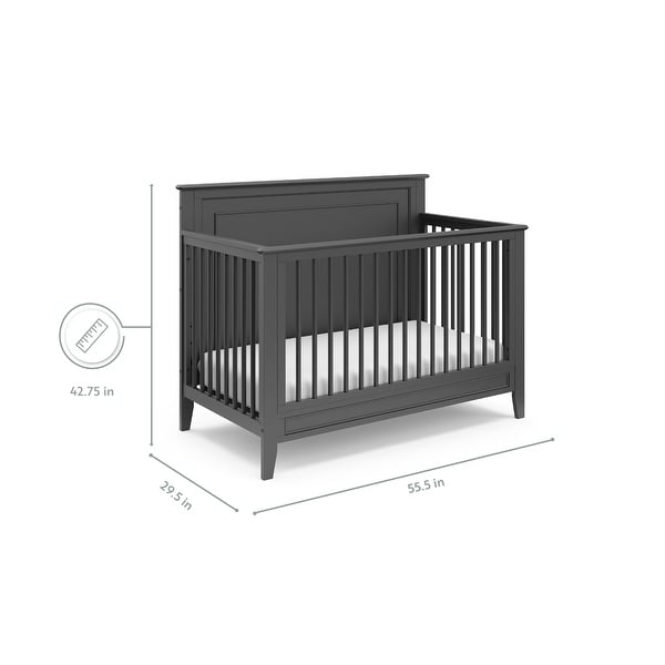 Storkcraft outlet grey crib