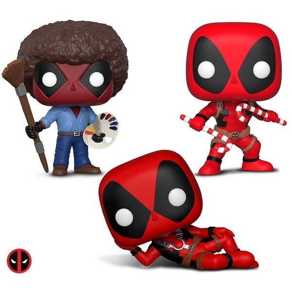 Shop Funko Pop Marvel Deadpool Holiday Deadpool With Candy Canes
