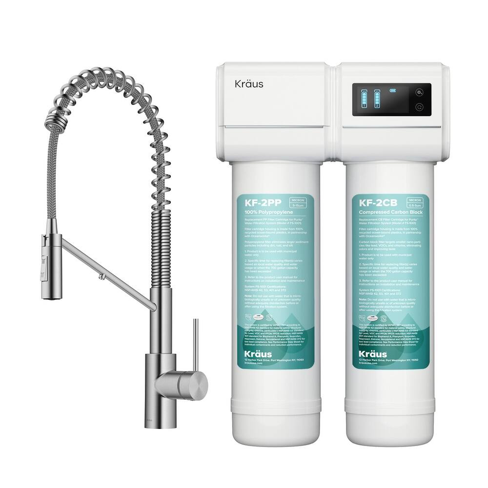 Kraus FS-1001-KFF-2631 Oletto 1.8 GPM Single Hole Pre-Rinse Pull Down