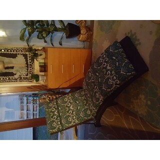 Havenside Home Alaganik Brown Folding Patio Chaise Lounger Chair - N/A