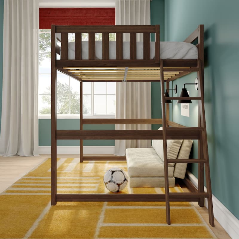 Max and Lily Full-Size High Loft Bed