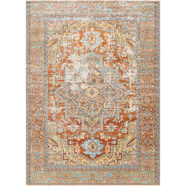 Artistic Weavers Dellie Indoor/ Outdoor Traditional Medallion Area Rug