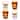 4-Piece Ceramic and Glass 2 oz. Shot Glass Set, Washington Commanders