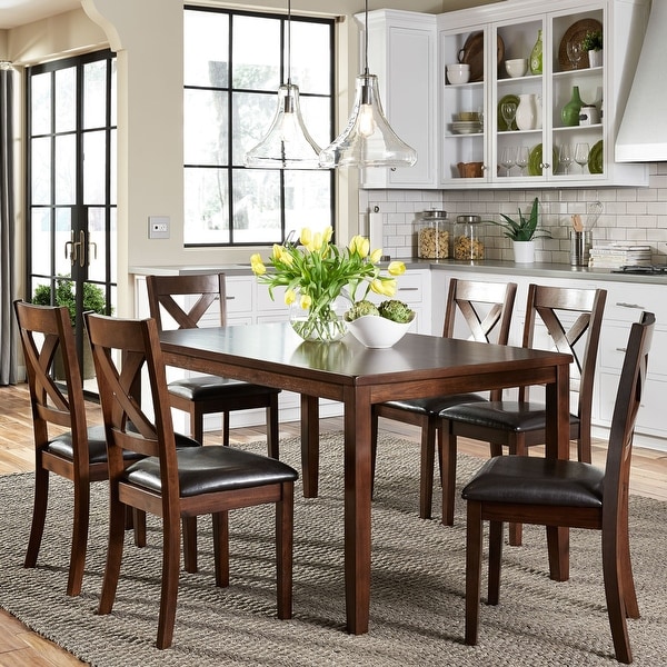 Thornton Russet 7-piece Dinette Set. Opens flyout.