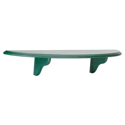 Bathroom Shelves Bayberry Green Pine 31 3/4W Renovators Supply - N/A