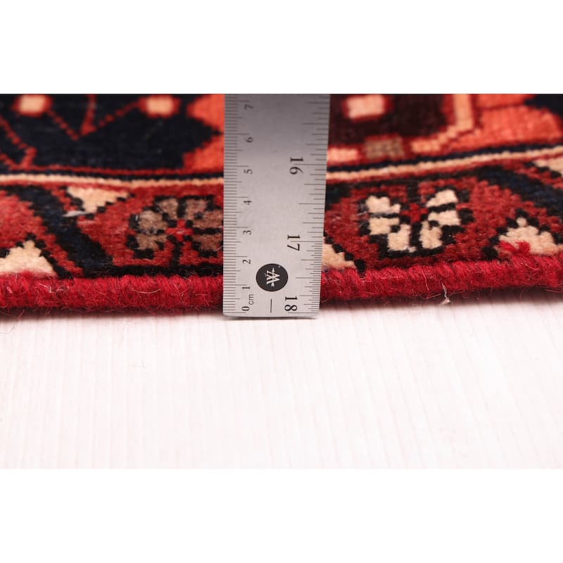 ECARPETGALLERY Hand-knotted Kayseri Vintage Red Wool Rug - 4'11 x 8'6