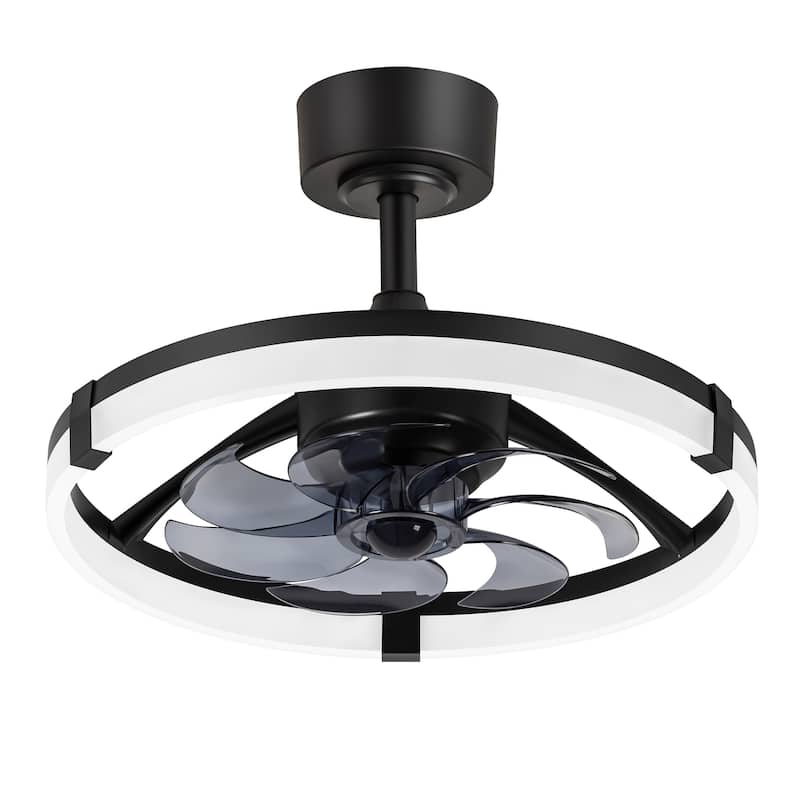 20"/23" Low Profile Dimmable Smart Ceiling Fan with Lights and Remote(6/7 ABS Blades)