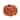 Transpac Wood 8.5 in. Orange Harvest Rosette Pumpkin