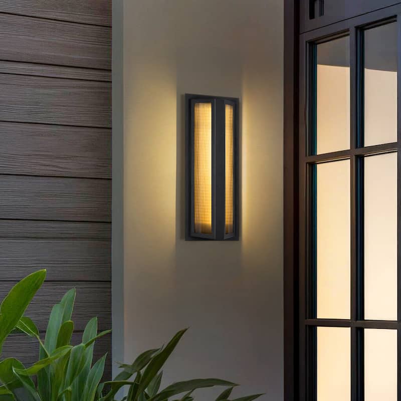 Modern 1-Light Outdoor Waterproof Wall Light Sconce for Porch