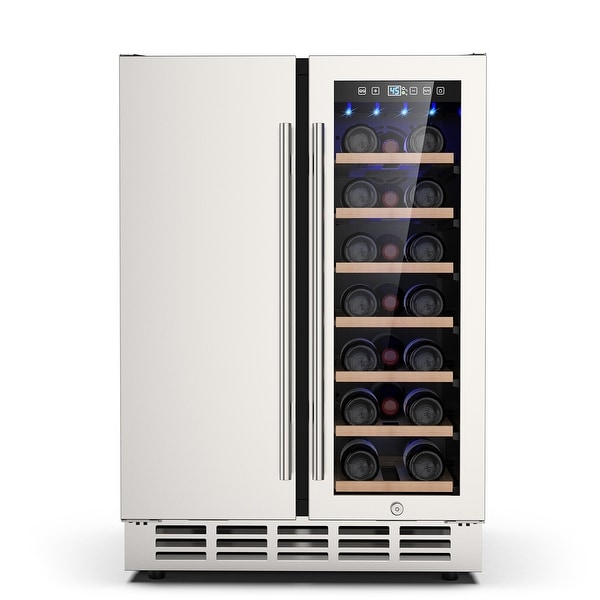 24 Inch Beverage Refrigerator Built in Freestanding Wine Beverage Cooler Under Counter Beer Fridge On Sale Bed Bath Beyond 41208378