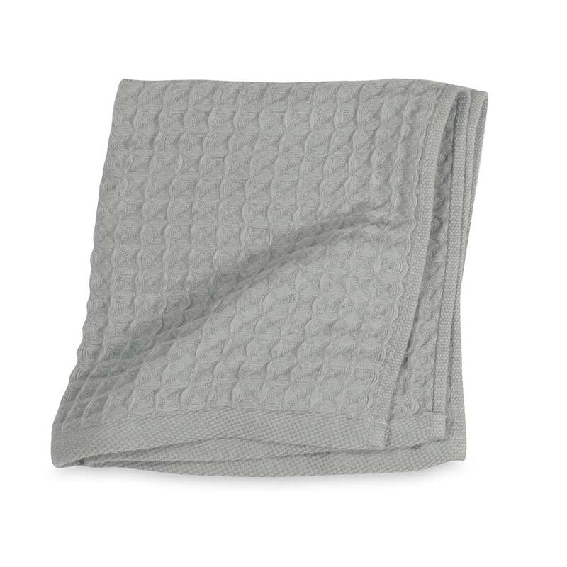 Uchino Air Waffle Washcloth - Grey