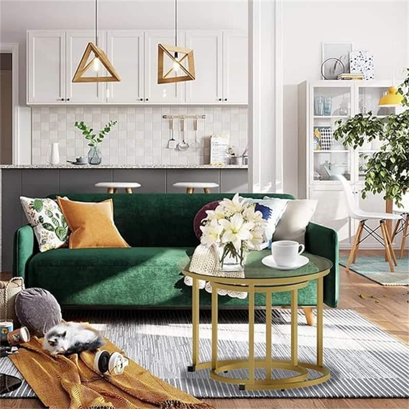 Nesting coffee tables