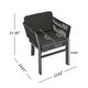 preview thumbnail 20 of 18, Christopher Knight Home - Avalon 7-Piece Outdoor Dining Set in Acacia Wood with Grey Aluminum Chairs and Cushions