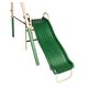 preview thumbnail 4 of 5, ALEKO Outdoor Sturdy Child Swing Set with 2 Swings, Trapeze, Glider, and Slide