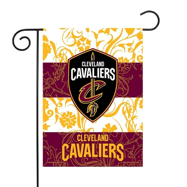 18" x 13" Yellow and Purple NBA Cleveland Cavaliers Outdoor Garden Flag - N/A