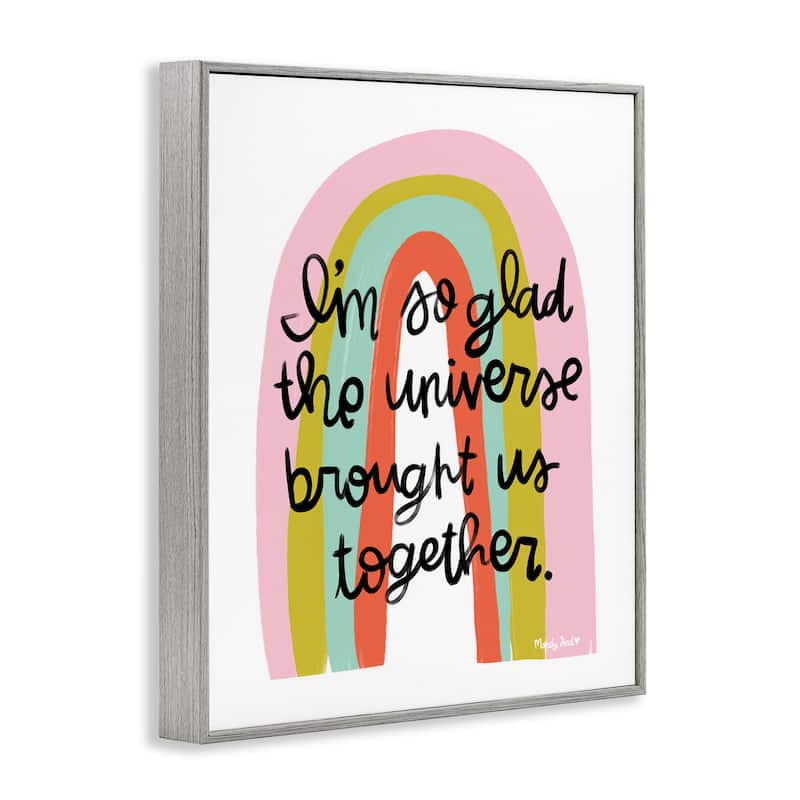 Stupell Universe Brought Us Together Framed Giclee Art Design By Mandy Ford Art + Illustration