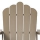 preview thumbnail 17 of 156, Aderson Outdoor Poly Adirondack Chair With Ottoman And Side Table 12-Piece Set