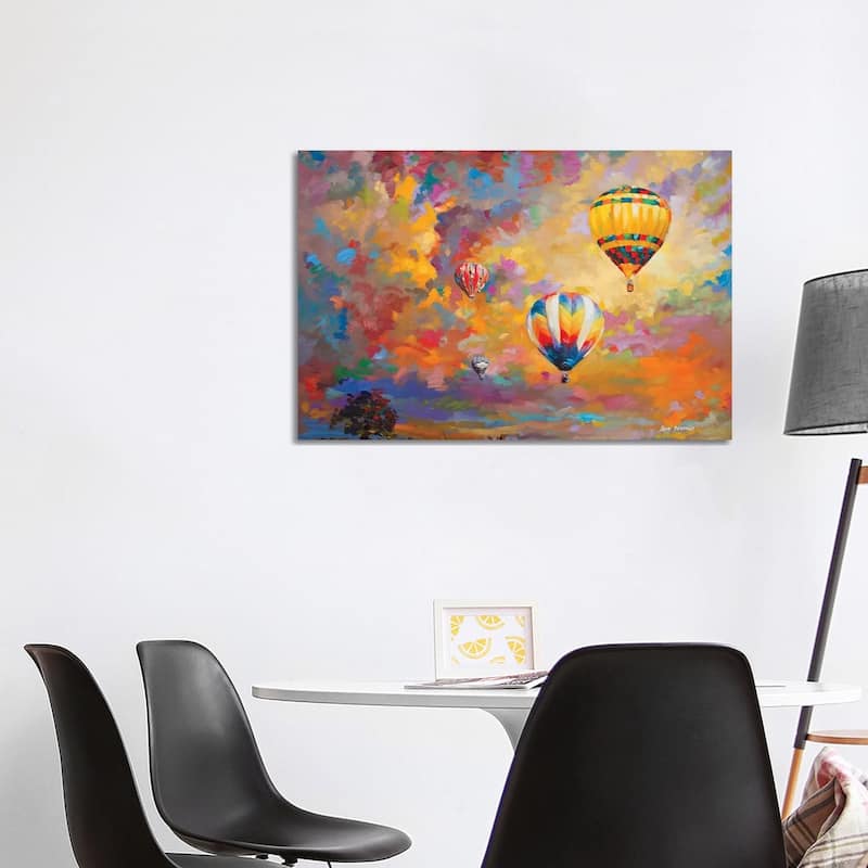 iCanvas "Hot Air Balloon" by Leon Devenice Canvas Print - 26x40x1.5