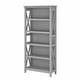 preview thumbnail 50 of 72, Bush Furniture Key West Tall 5 Shelf Bookcase with Adjustable Shelves