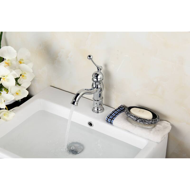 20.75in. W SemiRecessed White Vessel Set For 1 Hole Center Faucet