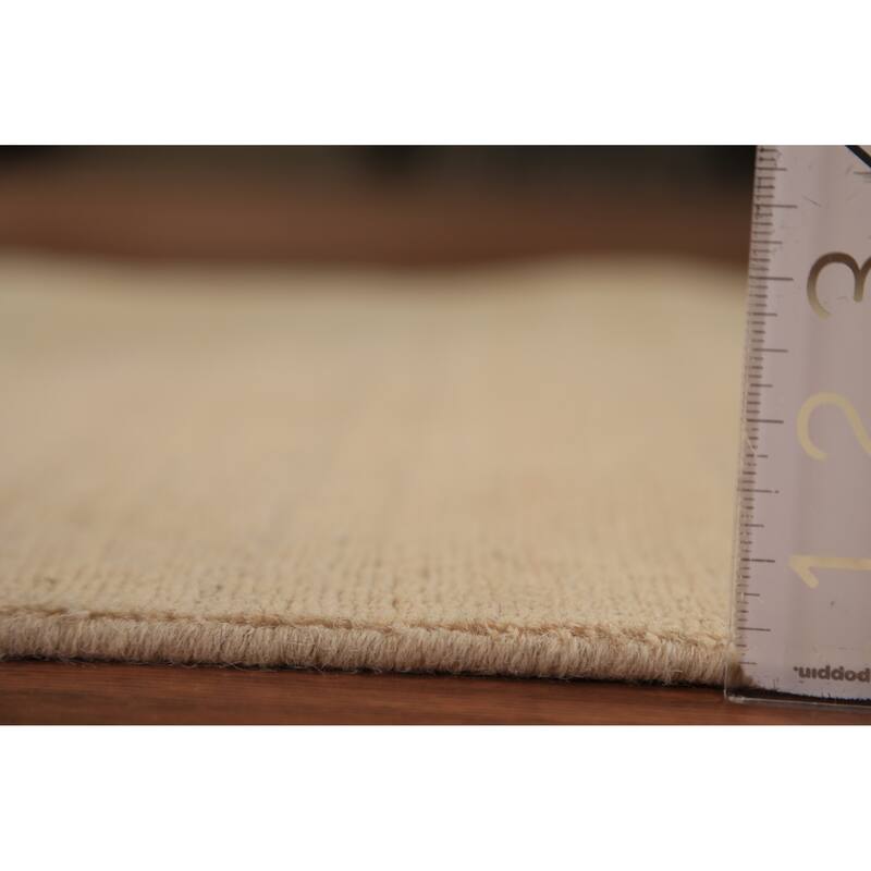 Modern Gabbeh Runner Rug Hand-Knotted Tribal Wool Carpet - 2'9" x 9'6"