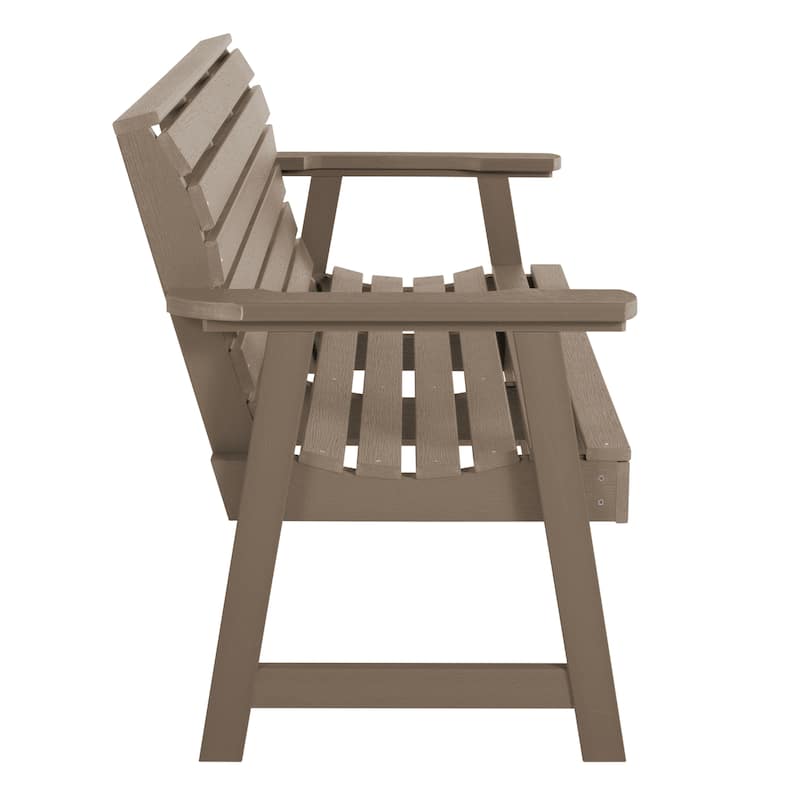 HIGHWOOD Weatherly Eco-Friendly 4-foot Garden Bench