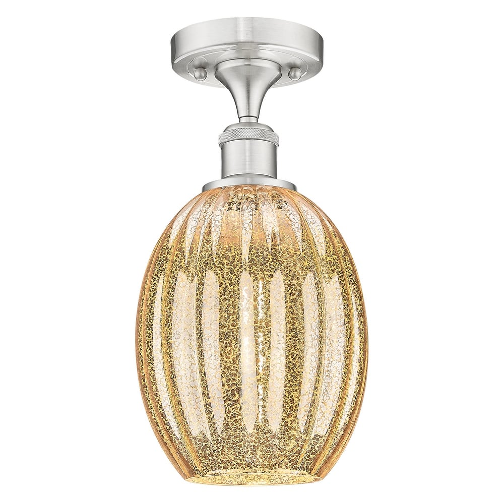 Innovations Lighting 516-1C-12-7 Preston Semi-Flush Preston 7" Wide