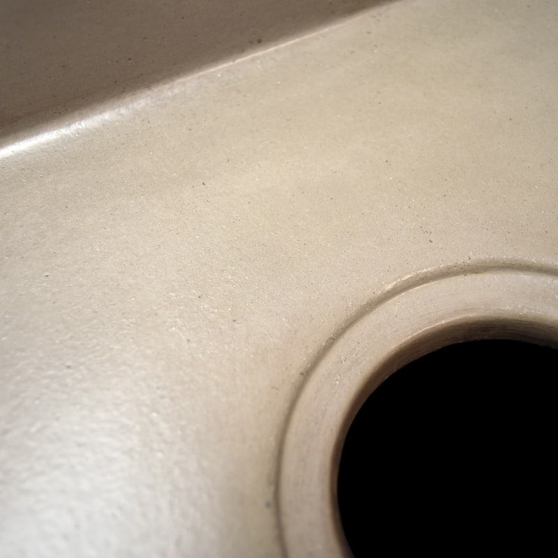 Ventana 15-inch NativeStone Concrete Bar/ Prep Sink - 15" x 15" x 8"