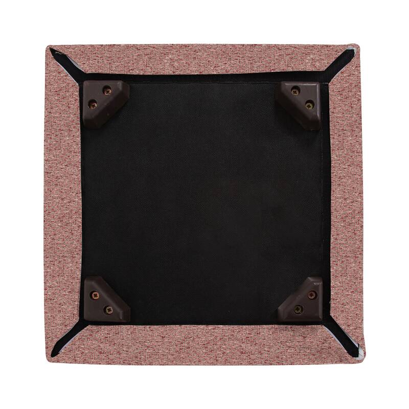 Allan Andrews 20" Universal Square Cube Ottoman with Cover, Panama Collection